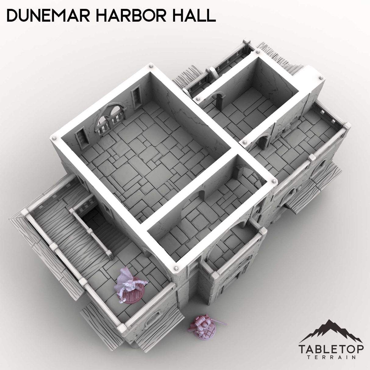 Tabletop Terrain Building Dunemar Harbor Hall