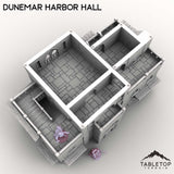 Tabletop Terrain Building Dunemar Harbor Hall