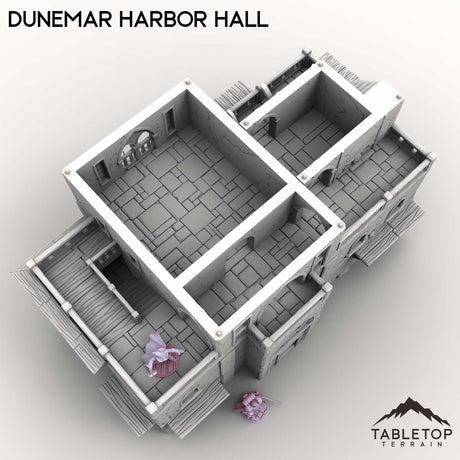 Tabletop Terrain Building Dunemar Harbor Hall