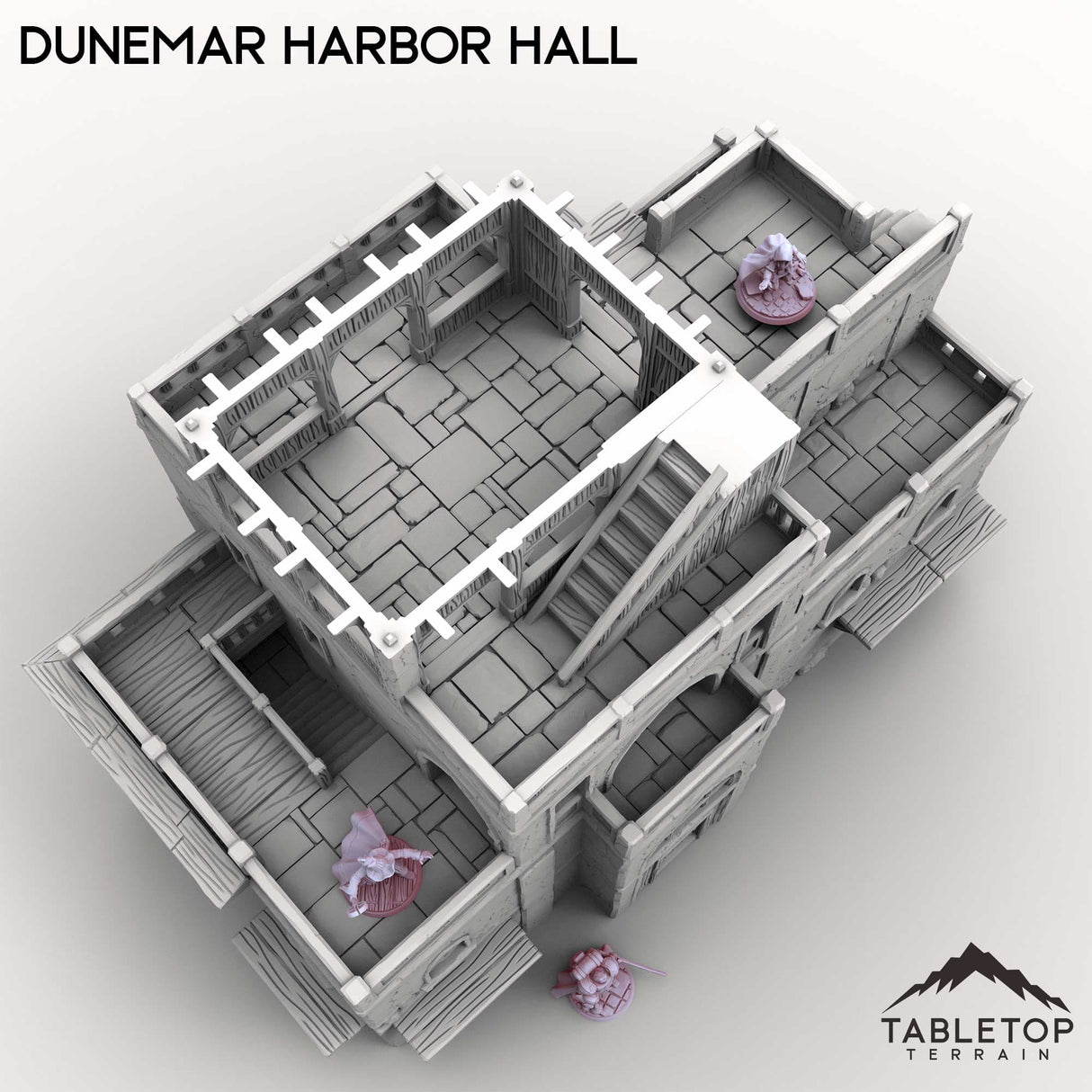 Tabletop Terrain Building Dunemar Harbor Hall