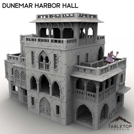 Tabletop Terrain Building Dunemar Harbor Hall