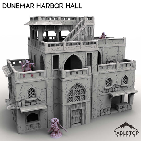 Tabletop Terrain Building Dunemar Harbor Hall