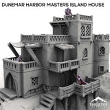 Tabletop Terrain Building Dunemar Harbor Masters Island House