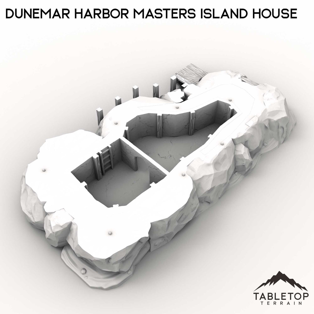 Tabletop Terrain Building Dunemar Harbor Masters Island House