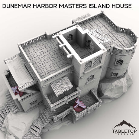 Tabletop Terrain Building Dunemar Harbor Masters Island House
