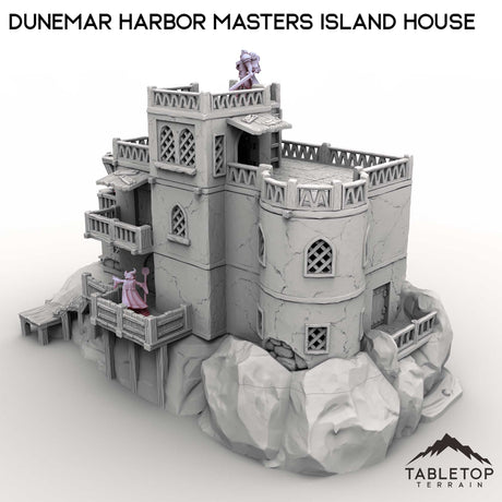Tabletop Terrain Building Dunemar Harbor Masters Island House