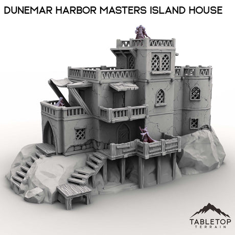 Tabletop Terrain Building Dunemar Harbor Masters Island House