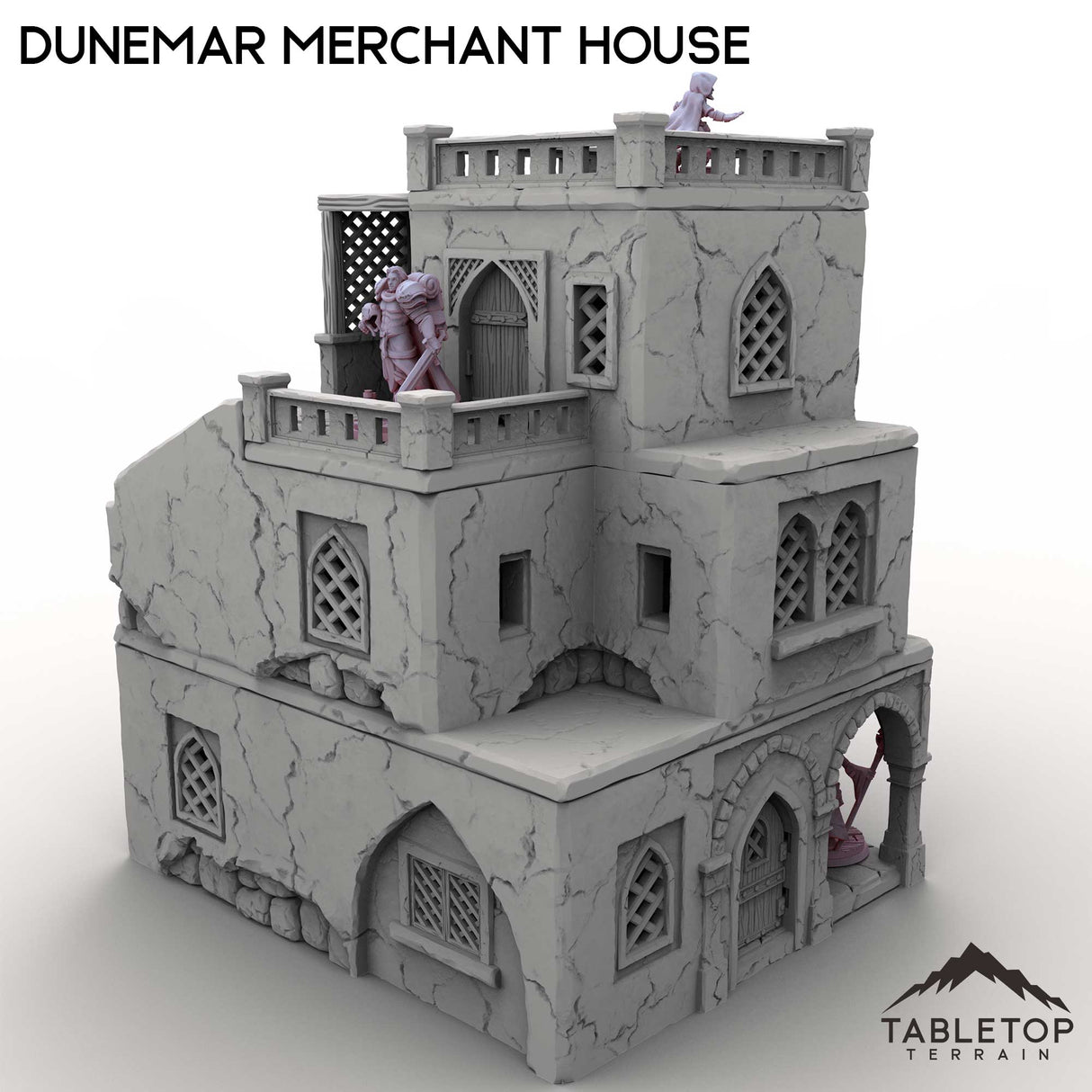 Tabletop Terrain Building Dunemar Merchant House