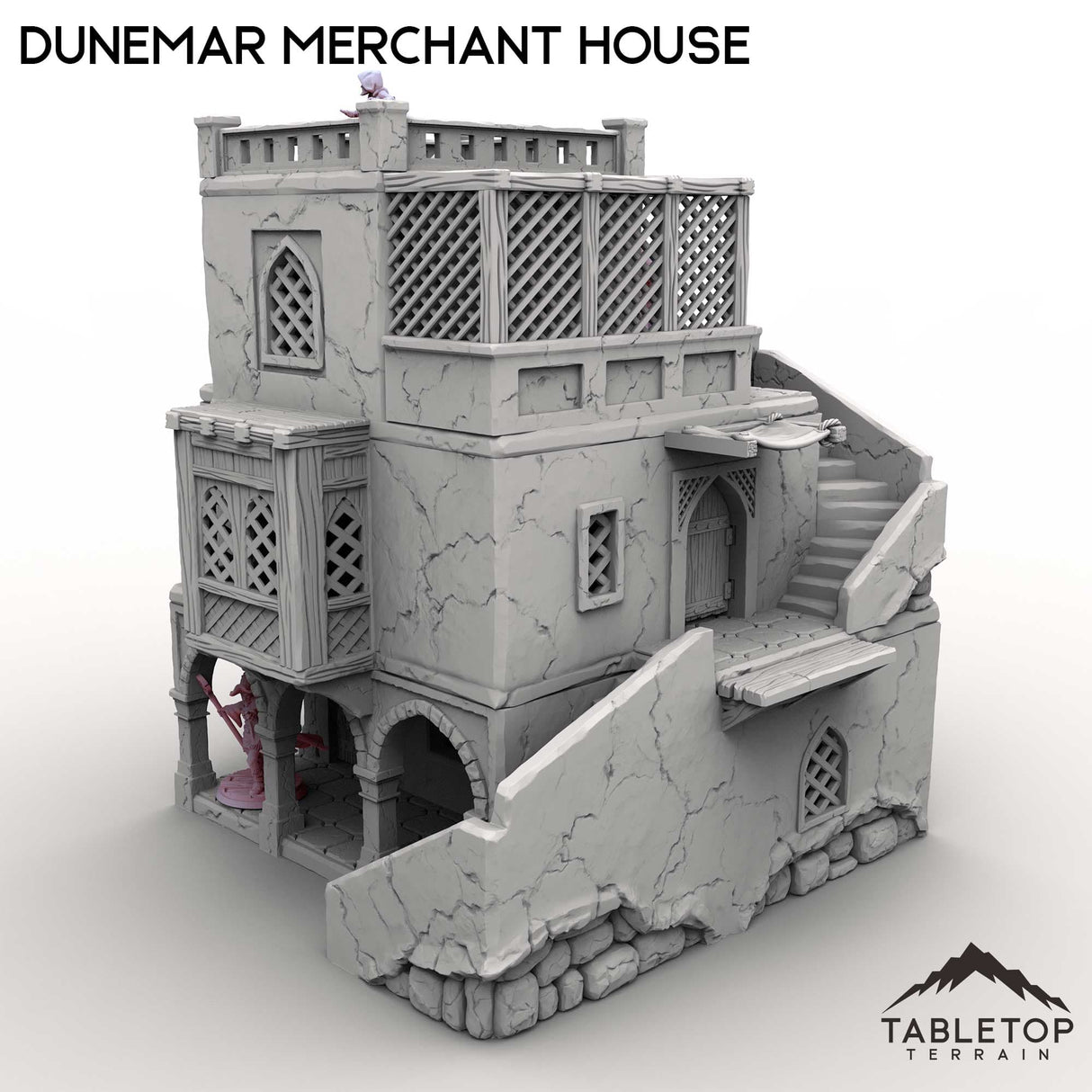 Tabletop Terrain Building Dunemar Merchant House