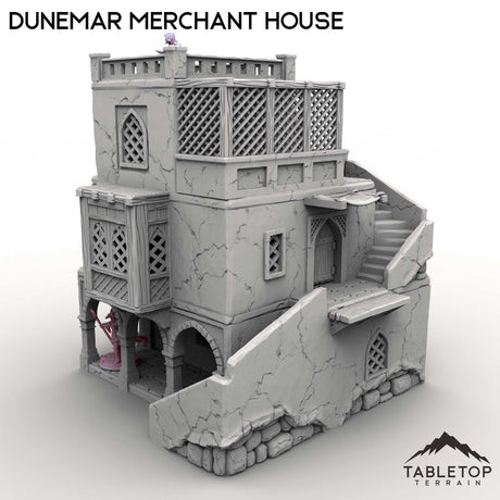Tabletop Terrain Building Dunemar Merchant House