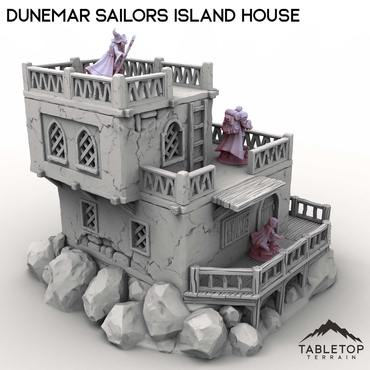 Tabletop Terrain Building Dunemar Sailors Island House