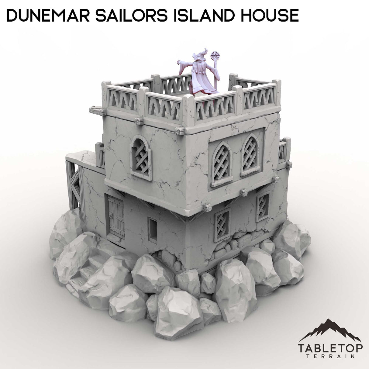 Tabletop Terrain Building Dunemar Sailors Island House