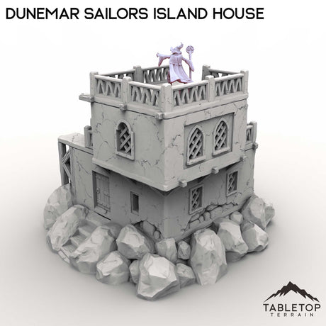 Tabletop Terrain Building Dunemar Sailors Island House