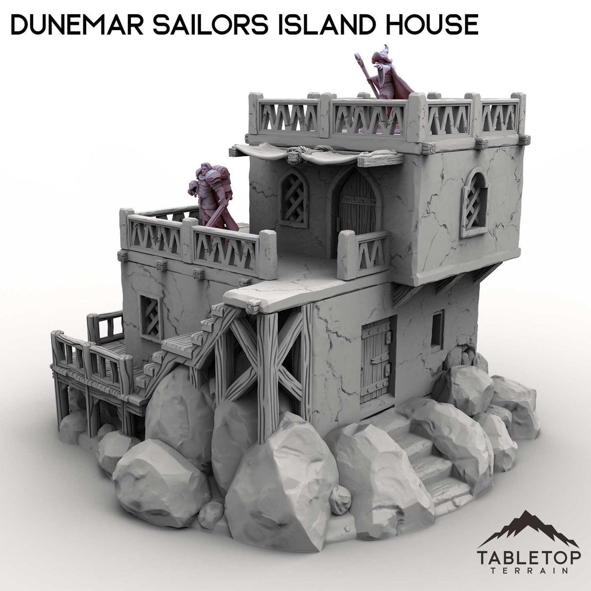 Tabletop Terrain Building Dunemar Sailors Island House