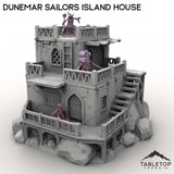 Tabletop Terrain Building Dunemar Sailors Island House