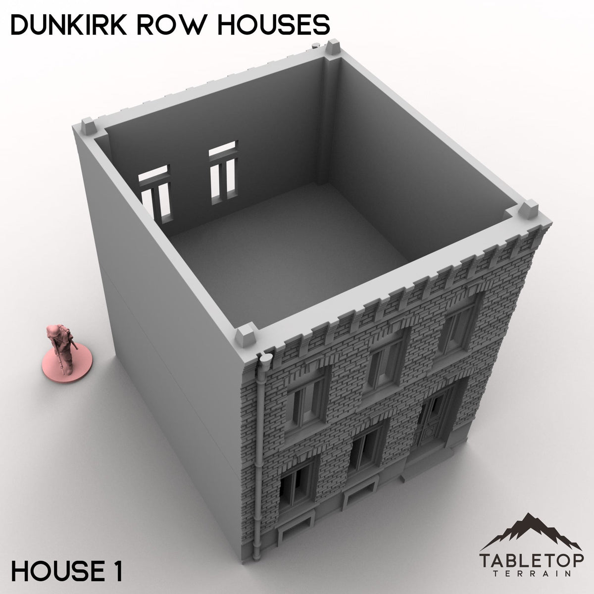Tabletop Terrain Building Dunkirk Row Houses