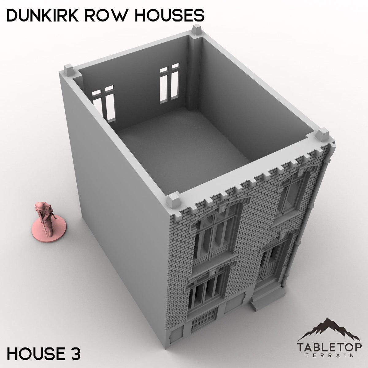 Tabletop Terrain Building Dunkirk Row Houses