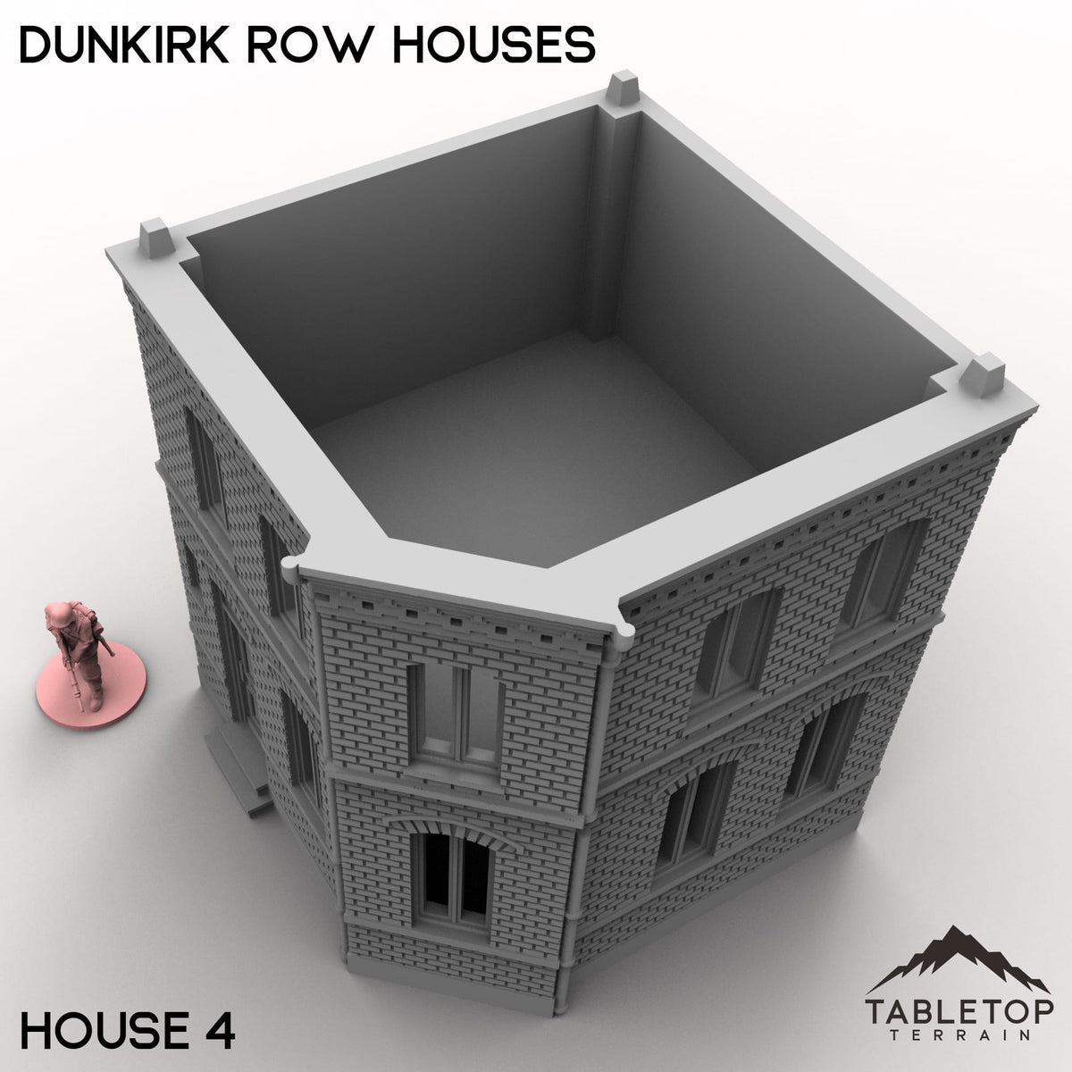 Tabletop Terrain Building Dunkirk Row Houses