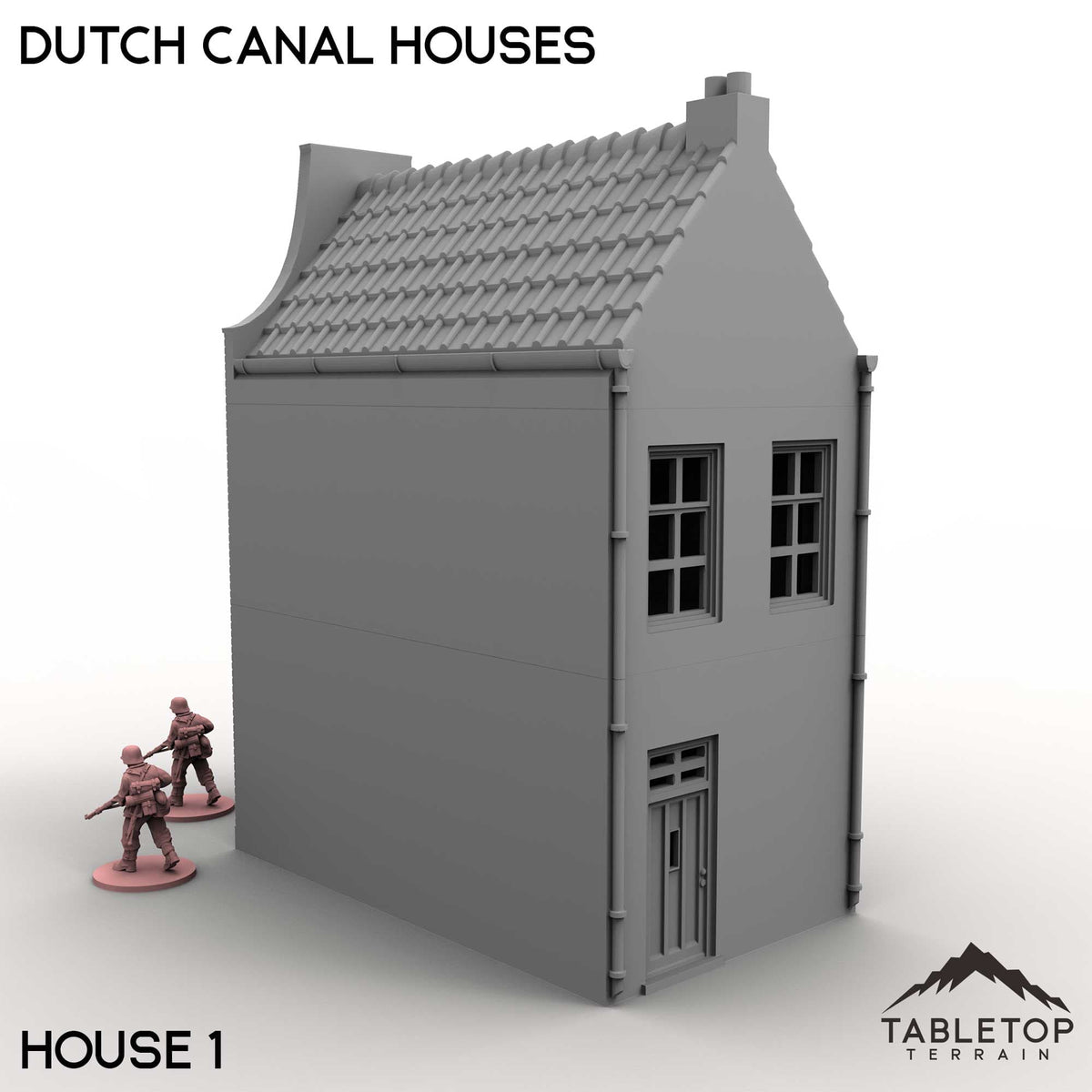 Tabletop Terrain Building Dutch Canal Houses