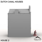 Tabletop Terrain Building Dutch Canal Houses