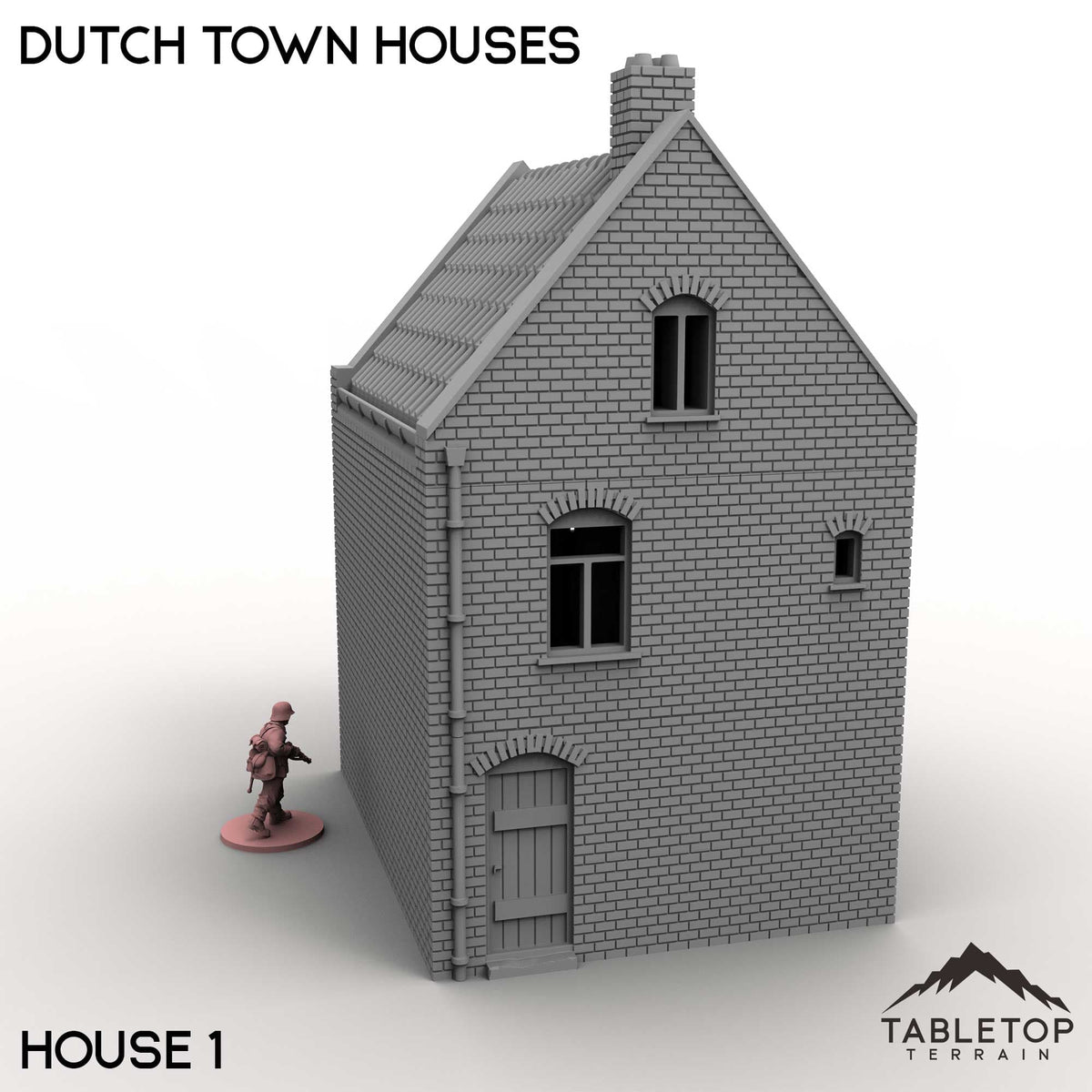 Tabletop Terrain Building Dutch Town Houses