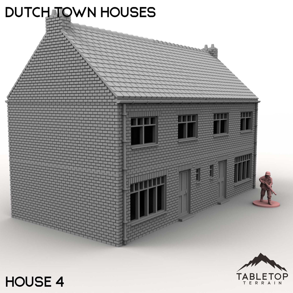 Tabletop Terrain Building Dutch Town Houses