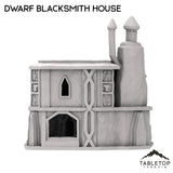 Tabletop Terrain Building Dwarf Blacksmith House