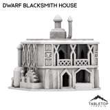 Tabletop Terrain Building Dwarf Blacksmith House