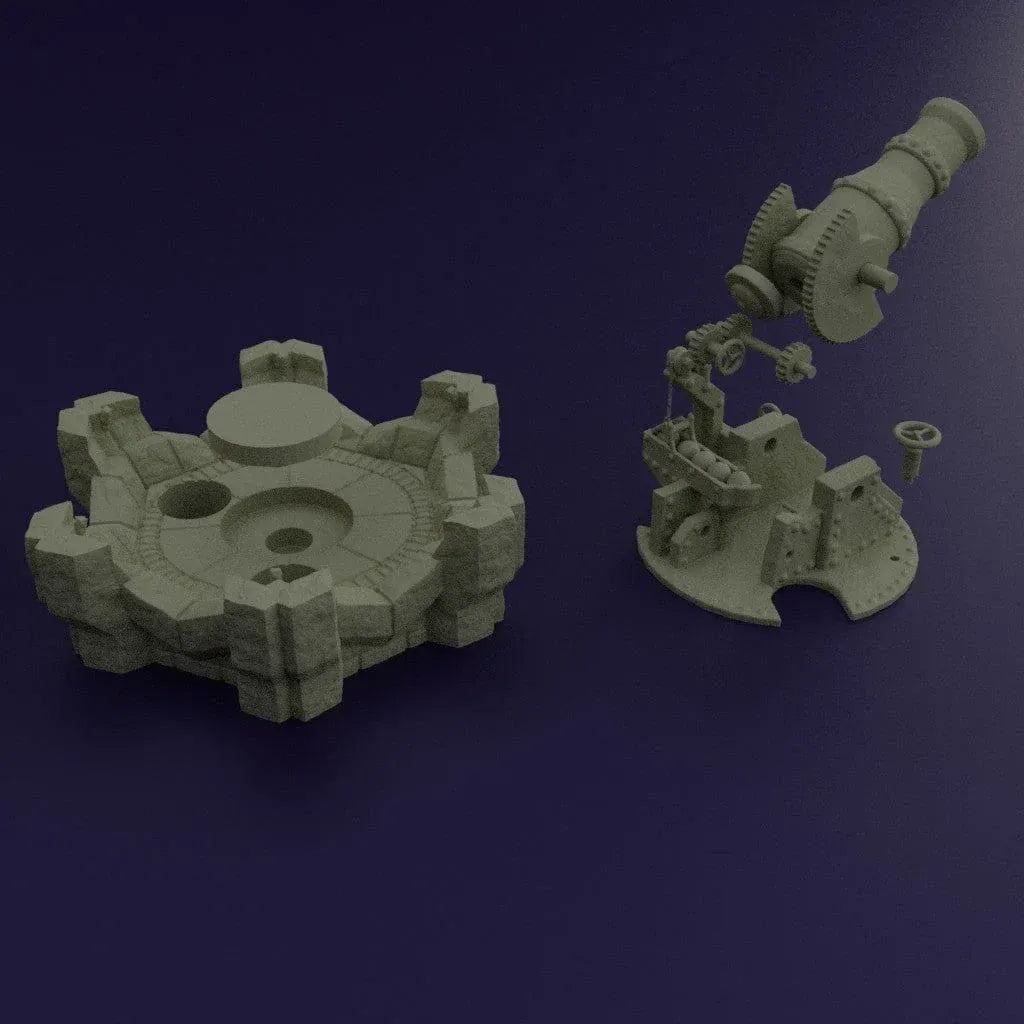 Tabletop Terrain Building Dwarf Bombard Tower