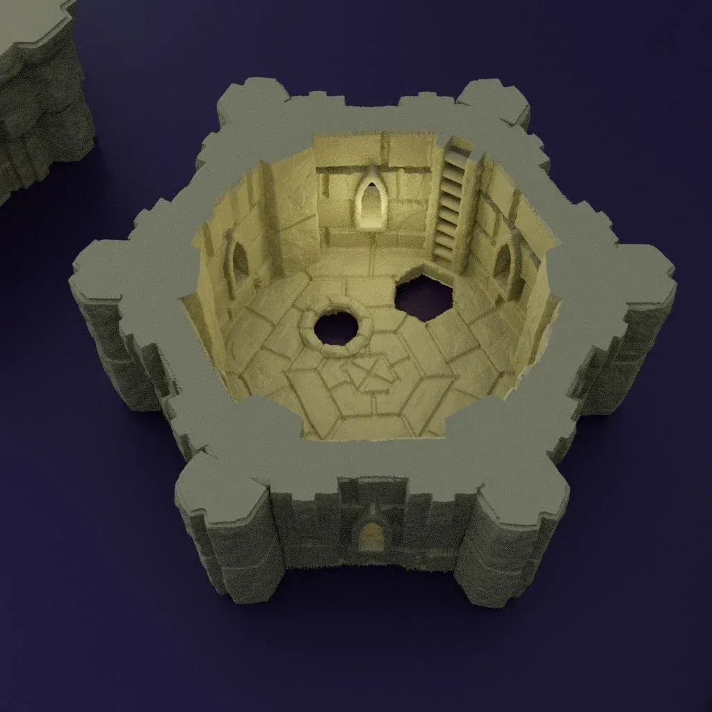Tabletop Terrain Building Dwarf Bombard Tower