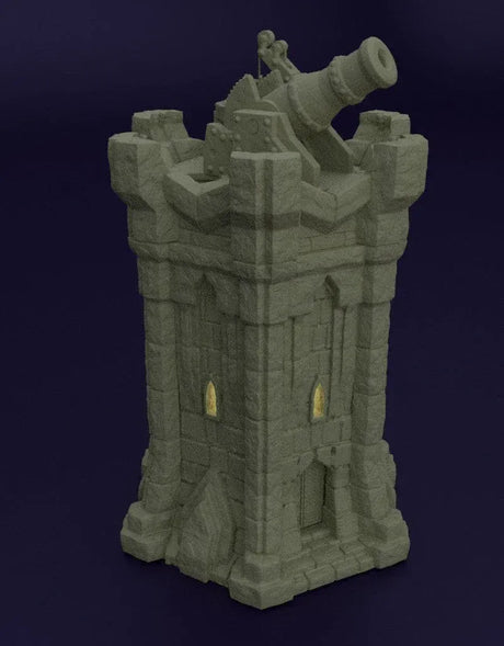 Tabletop Terrain Building Dwarf Bombard Tower