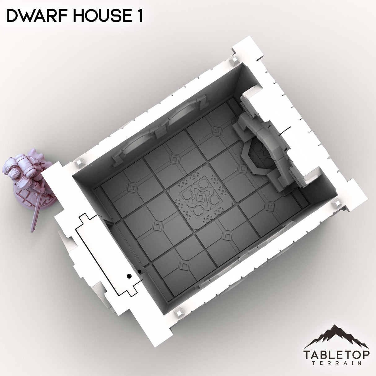 Tabletop Terrain Building Dwarf House 1