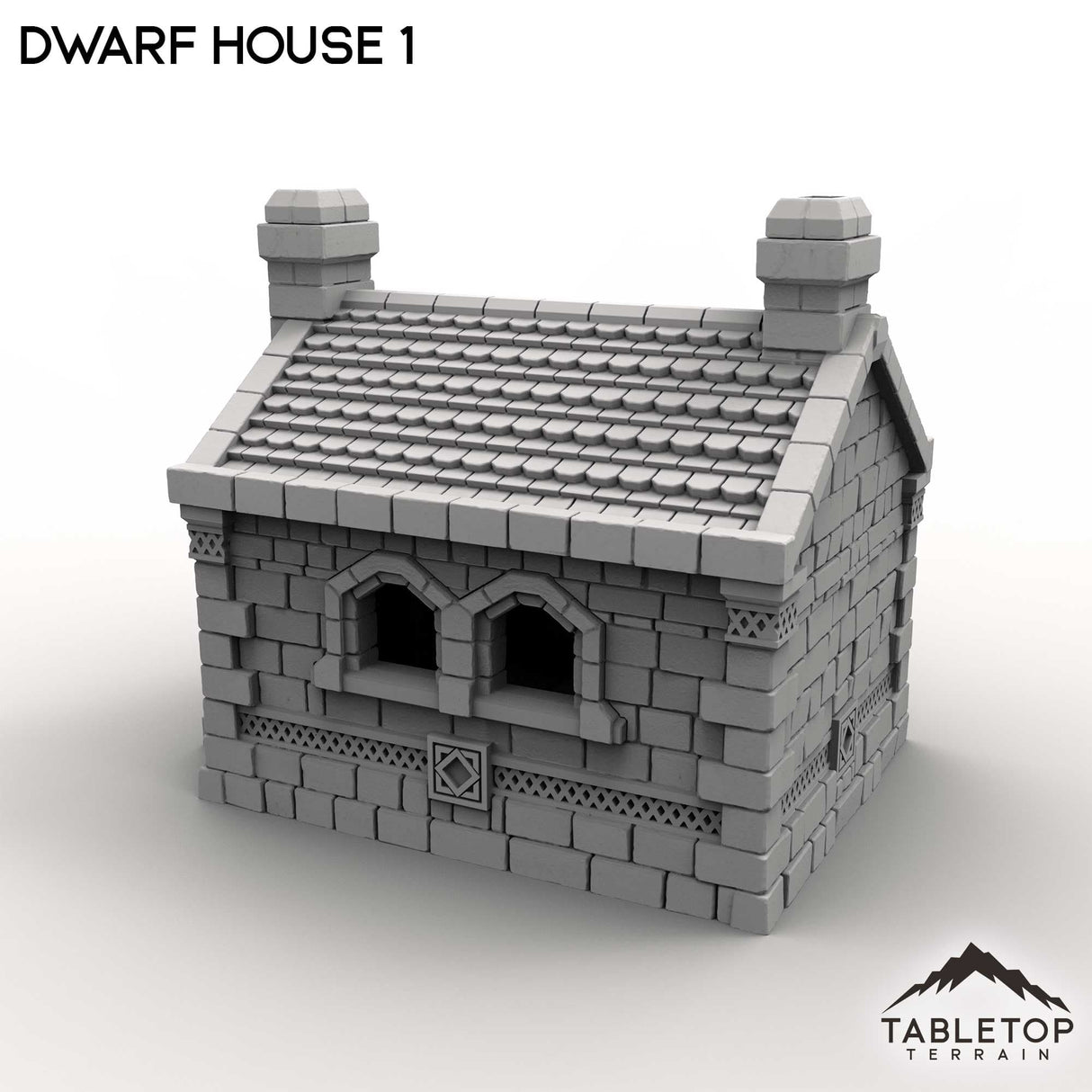 Tabletop Terrain Building Dwarf House 1