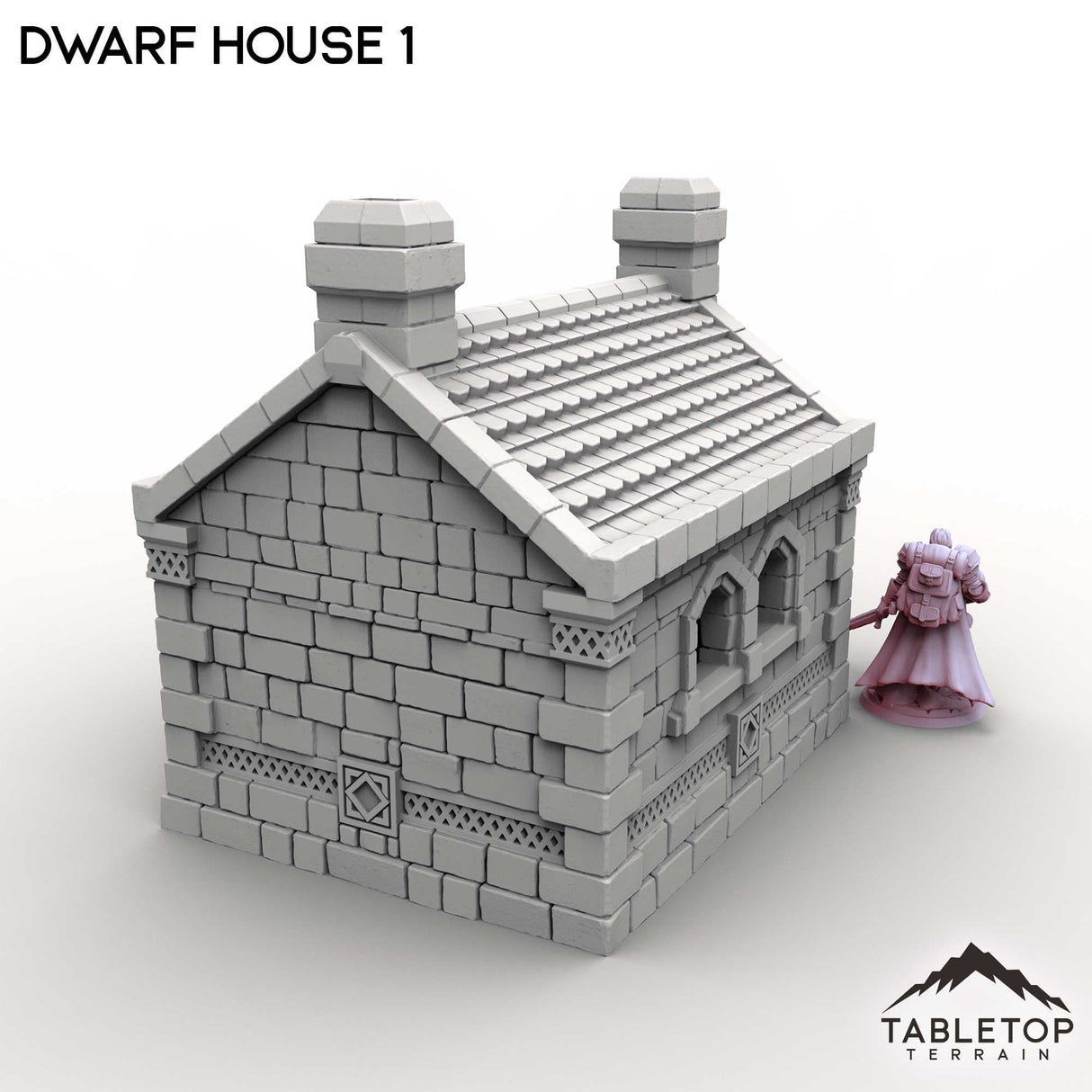 Tabletop Terrain Building Dwarf House 1