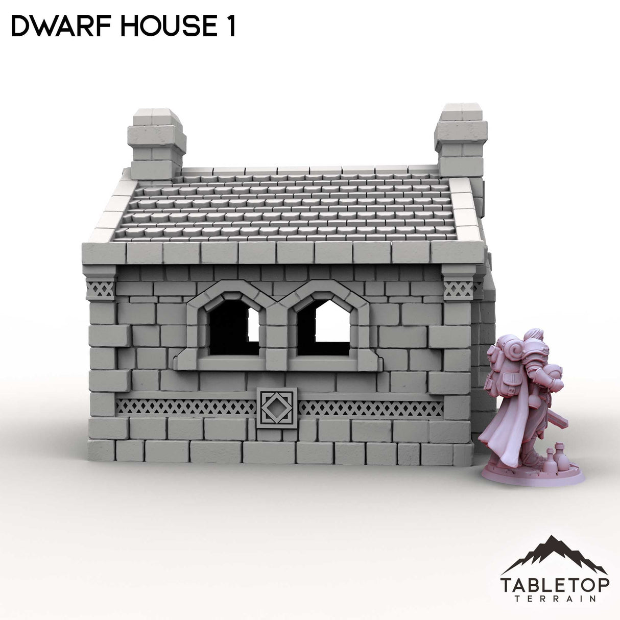 Tabletop Terrain Building Dwarf House 1