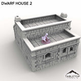 Tabletop Terrain Building Dwarf House 2