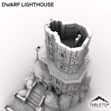 Tabletop Terrain Building Dwarf Lighthouse