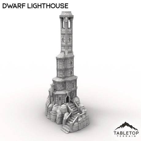 Tabletop Terrain Building Dwarf Lighthouse