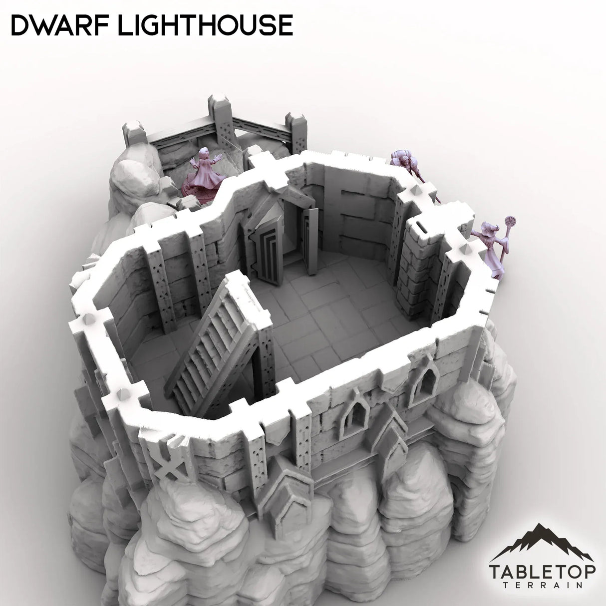 Tabletop Terrain Building Dwarf Lighthouse