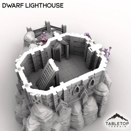 Tabletop Terrain Building Dwarf Lighthouse