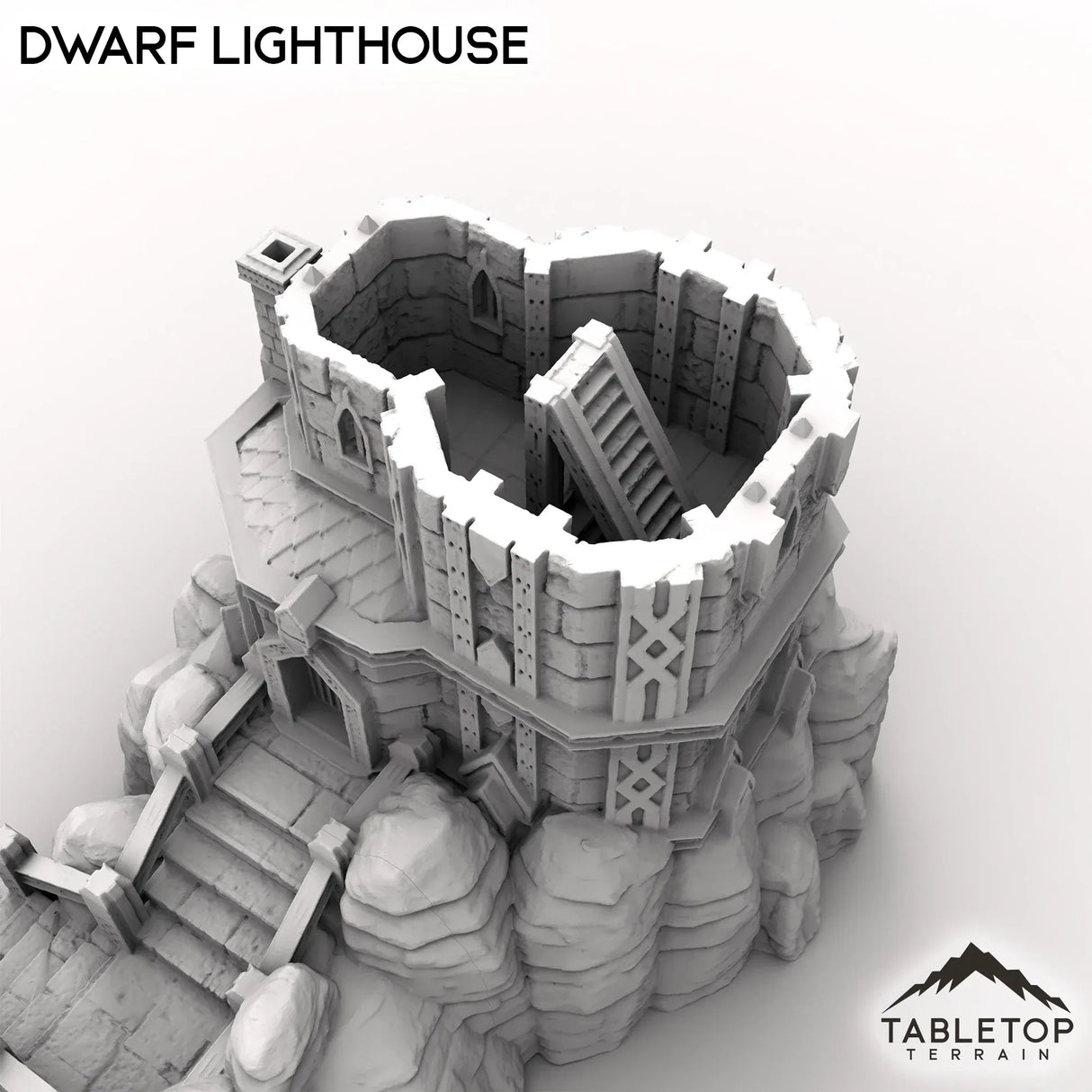 Tabletop Terrain Building Dwarf Lighthouse