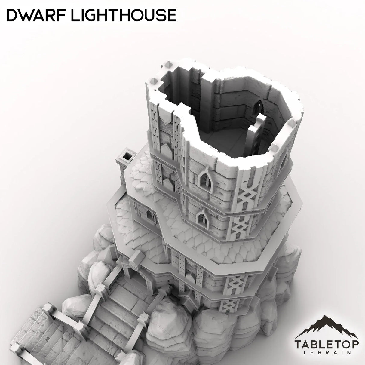 Tabletop Terrain Building Dwarf Lighthouse