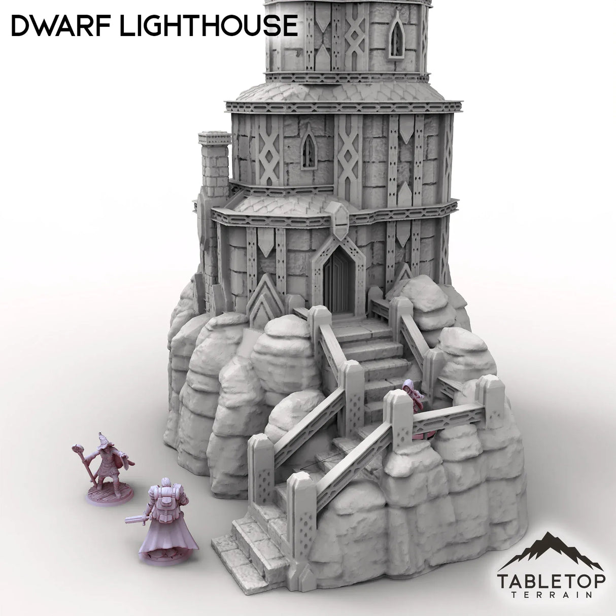 Tabletop Terrain Building Dwarf Lighthouse