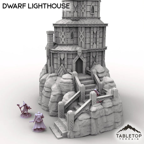 Tabletop Terrain Building Dwarf Lighthouse