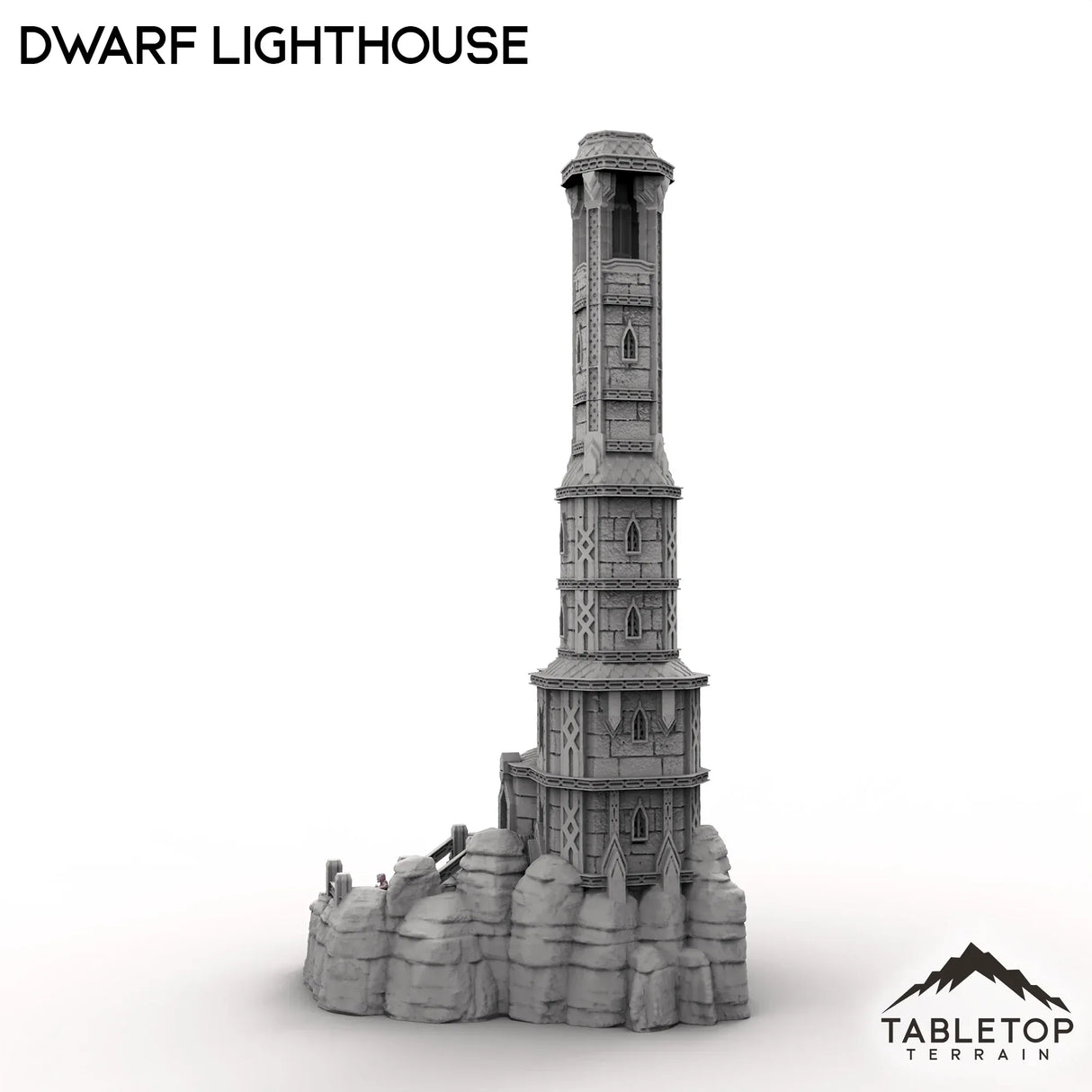 Tabletop Terrain Building Dwarf Lighthouse