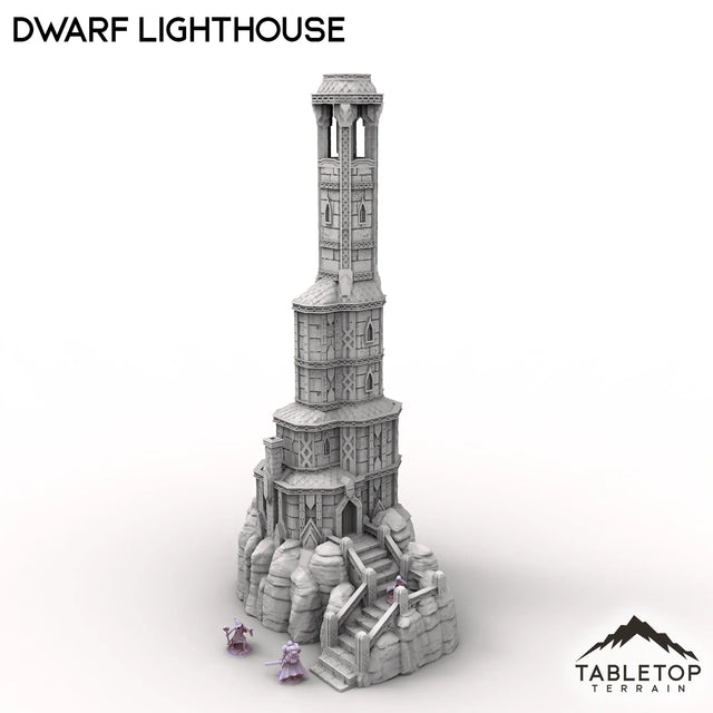 Tabletop Terrain Building Dwarf Lighthouse