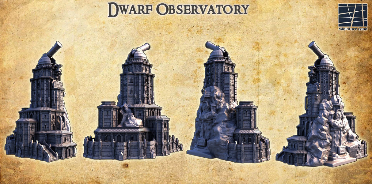 Tabletop Terrain Building Dwarf Observatory