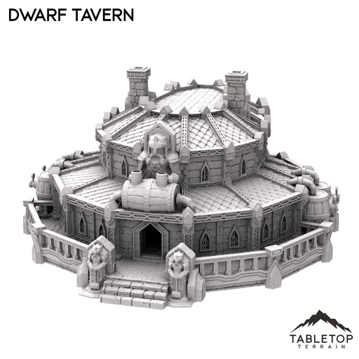Tabletop Terrain Building Dwarf Tavern