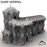 Tabletop Terrain Building Dwarf Watermill