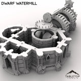 Tabletop Terrain Building Dwarf Watermill